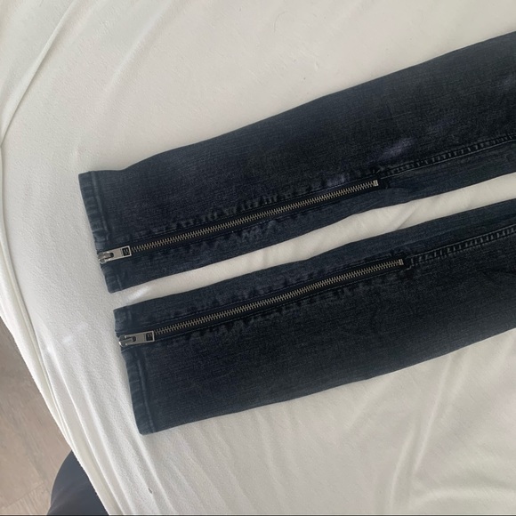 ALLSAINTS low rise Rail skinny jeans - Picture 4 of 7